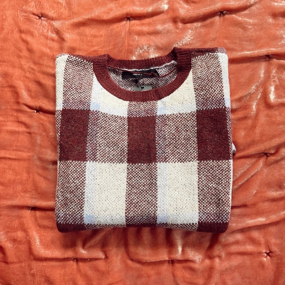 nwt bohme plaid sweater